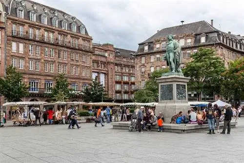 Площадь Клебера в Страсбурге, автор Иоахим Колер-ХБ через Wikimedia cc