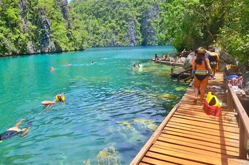 Озеро Каянган на Корон Палаване