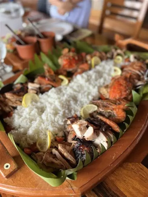 Морепродукты на Корон Палаван