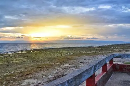 Закат со смотровой площадки сторожевой башни Пунта-Крус
