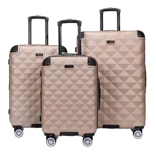 Легкий расширяемый дорожный чемодан со спиннером на 8 колес Kenneth Cole Reaction Diamond Tower Collection, твердый корпус Легкий расширяемый дорожный чемодан со спиннером на 8 колес Kenneth Cole Reaction Diamond Tower Collection, твердый корпус