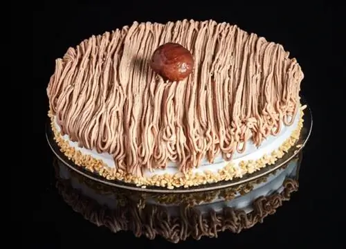 Кондитерская в зоне после паспортного контроля Каштановый торт