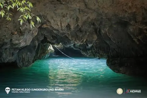 Подземная река Синапулан, фотография через Visit SOX