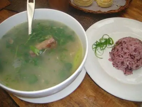 Пиникпикан с коричневым рисом