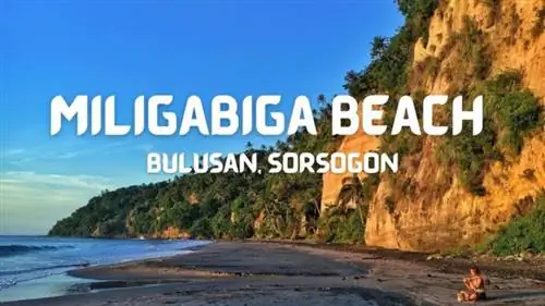 Закат на пляже Милигабига в Булусане, автор Рон Камара