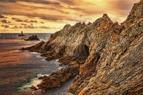 Закат на Пуэнт-дю-Раз