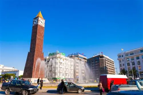 Часы проспекта Хабиба Бургибы
