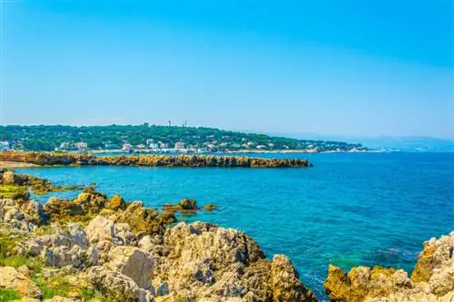 Пляж Бэкон, тишина в Антибе