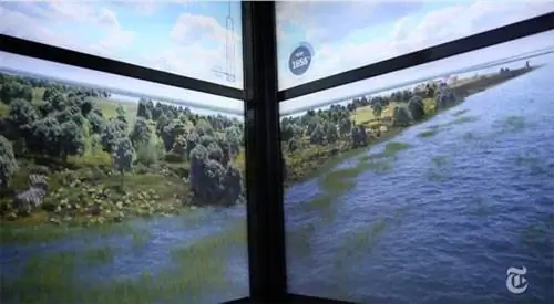 Посмотрите на Нью-Йорк таким, каким вы его никогда не видели, из лифта One World Trade Center