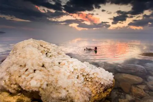 Мертвое море, купание в долгий час