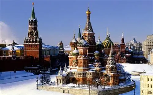 Красная площадь в Москве