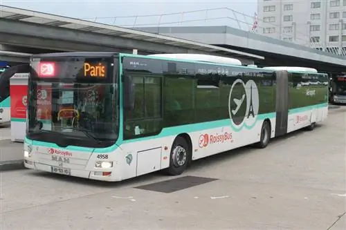 Путь с Roissybus Путь с Roissybus