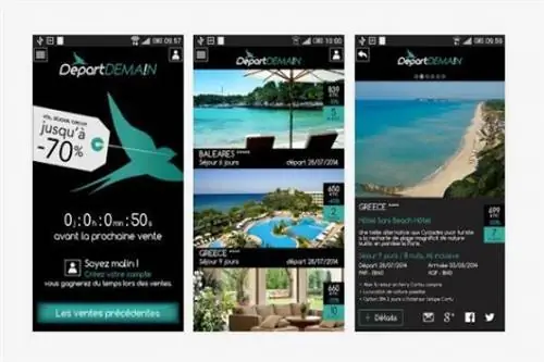 Приложение для вылета в последнюю минуту
