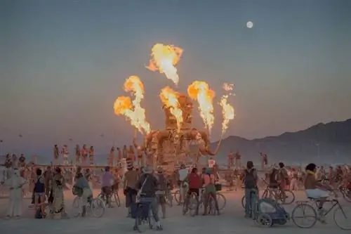 Анимированные фотографии Burning Man от Трея Рэтклиффа
