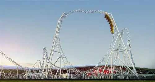 Головокружительный новый аттракцион в Ferrari World