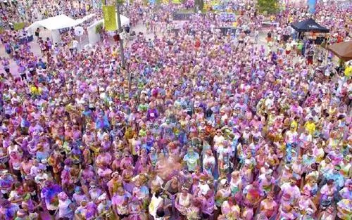 Color Me Rad, гонка, придающая цвет