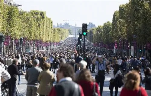 Елисейские поля скоро будут зарезервированы для пешеходов?