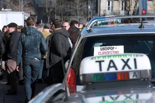 Забастовка такси, она начнется снова