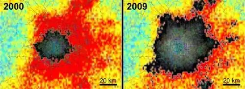 НАСА публикует фотографии мест на Земле до и после