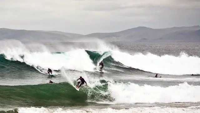 Где я могу разбить лагерь и заняться серфингом в Калифорнии?