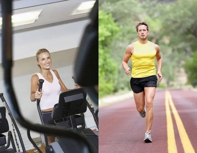 Эллиптический тренажер против бега: одна и та же тренировка?