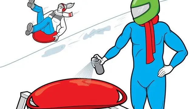 Руководство по правильному зимнему катанию на санках
