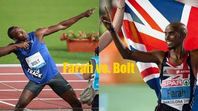 Кто быстрее: Усэйн Болт или Мо Фарах?
