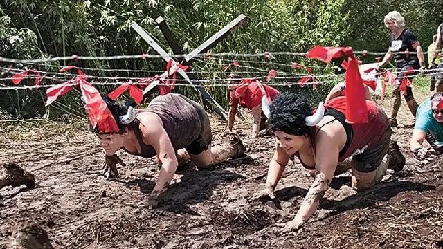 гонка с препятствиями воина выбирает лучший