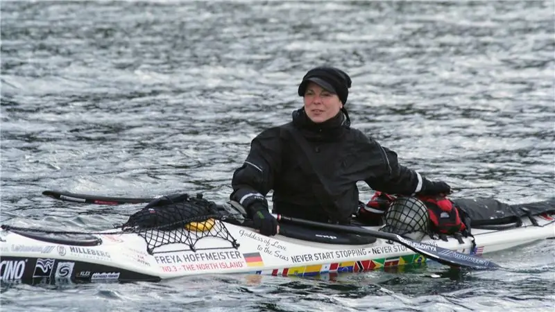 Длинное весло Фрейи Хоффмайстер по Северной Америке