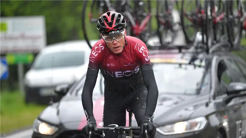 Крис Фрум выбыл из Тур де Франс после аварии