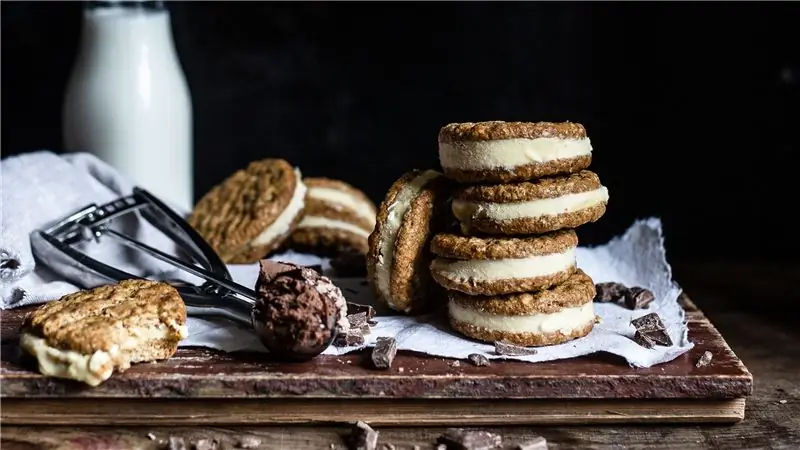 Рецепты домашних бутербродов с мороженым