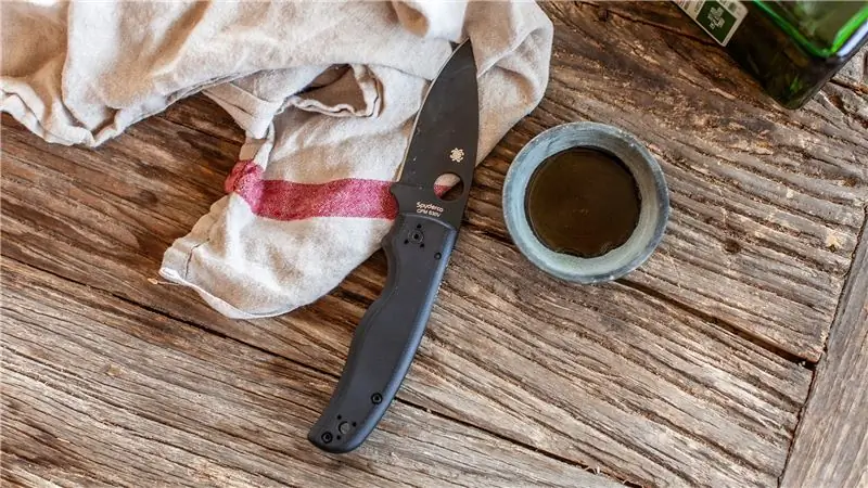 Как ухаживать за ножом EDC