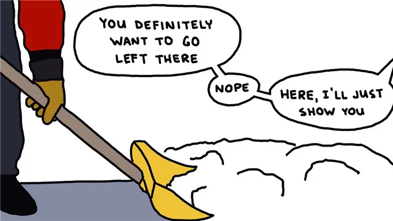 Незапрошенный совет по уборке снега