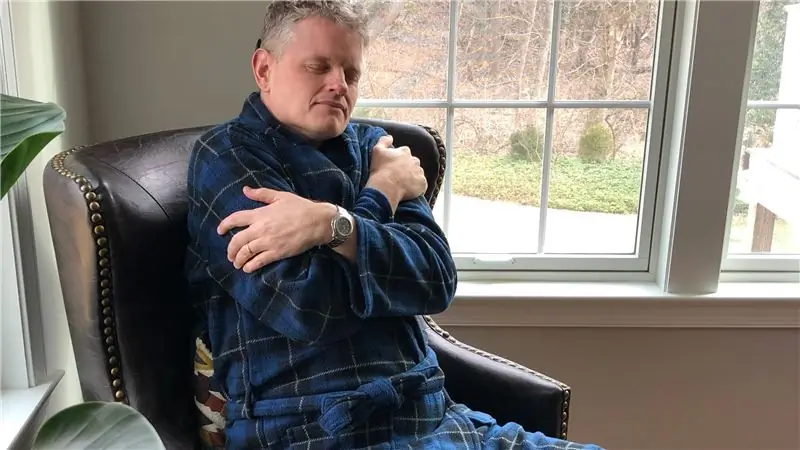 Автор в халате John Christian Fleece Blue Tartan Автор в халате John Christian Fleece Blue Tartan