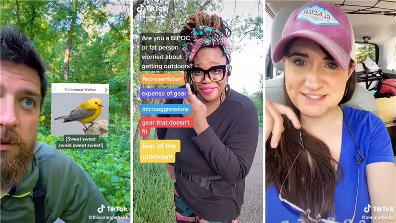 Познакомьтесь с развивающейся культурой влияния на открытом воздухе в TikTokers