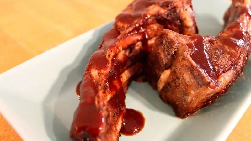 Смотреть: Ребрышки ягненка с коричневым сахаром и какао