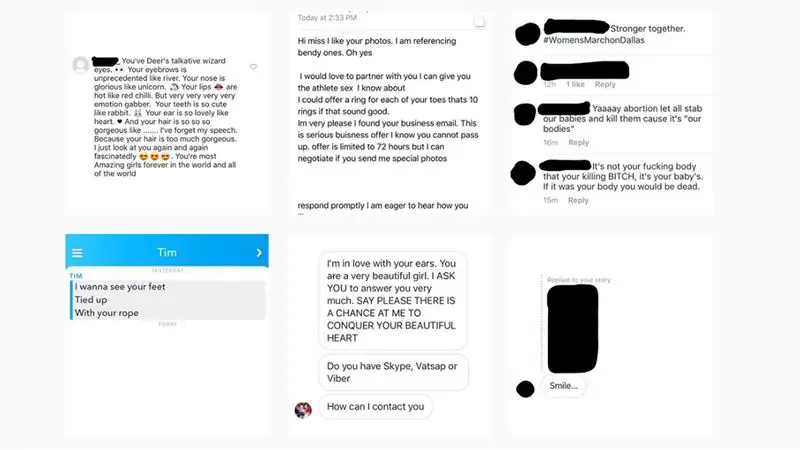 Аккаунт Instagram, призывающий преследователей в скалолазании