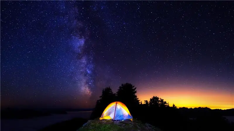 Никогда больше не разбивай лагерь в кемпинге