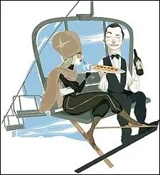 Линия падения встречает нижнюю линию