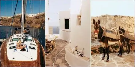 плавание по греческим островам