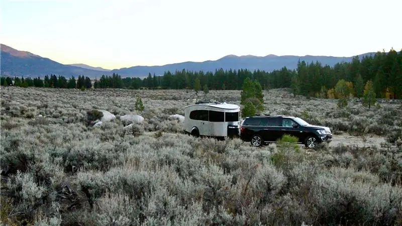 Автономный тест самого прочного прицепа Airstream