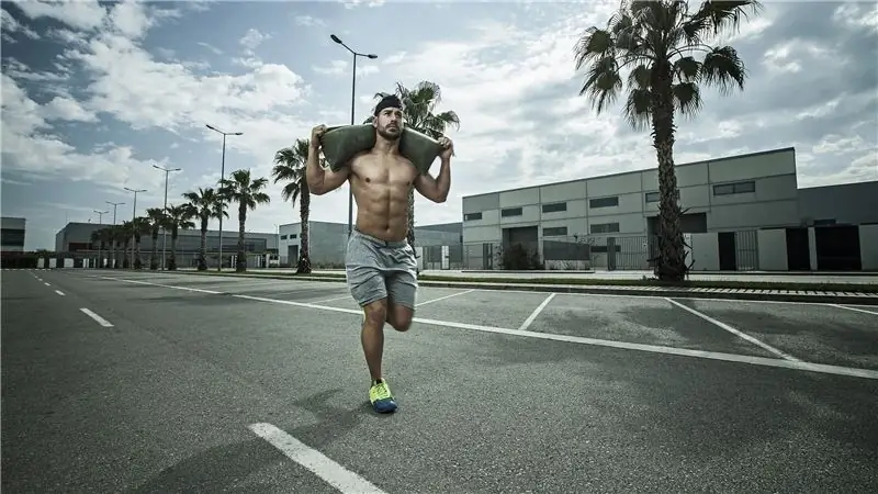 Мешок с песком для тренировки для максимальной силы