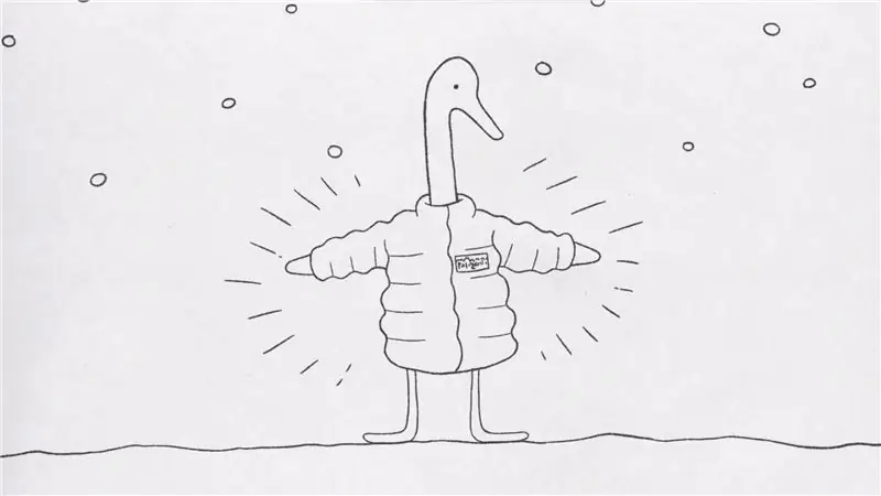 Откуда у тебя пух?