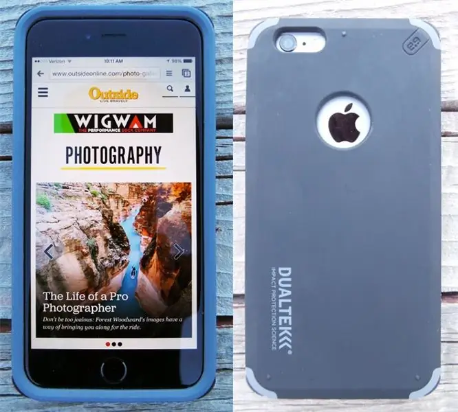 puregear dualtek iPhone 6 Plus Прочные чехлы для телефонов прочные чехлы за пределами журнала за пределами магазина онлайн-снаряжения pro will palmer