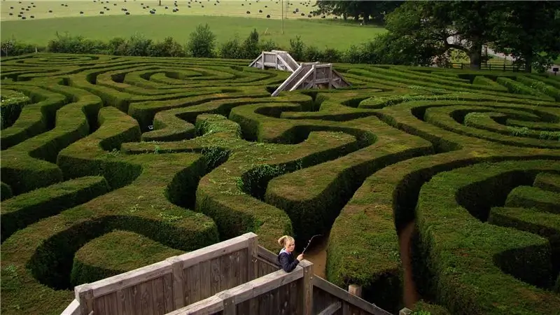 Заблудитесь в этих лабиринтах под открытым небом