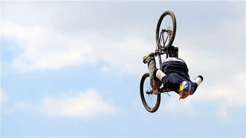 Как лучше всего летать на велосипеде?