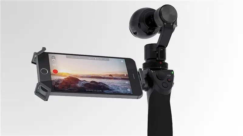 DJI Osmo: экшн-камера с плавными кадрами, стабилизированными на кардане