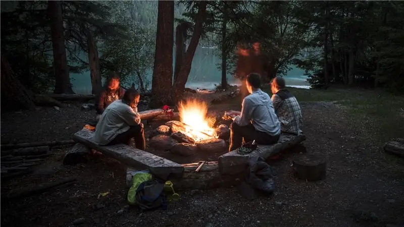 Мы сделали праздник благодарения из походной еды