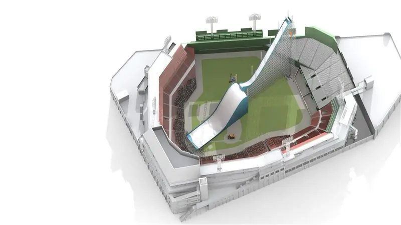 Лучшие спортсмены-спортсмены по зимним видам спорта приезжают в Фенуэй-парк