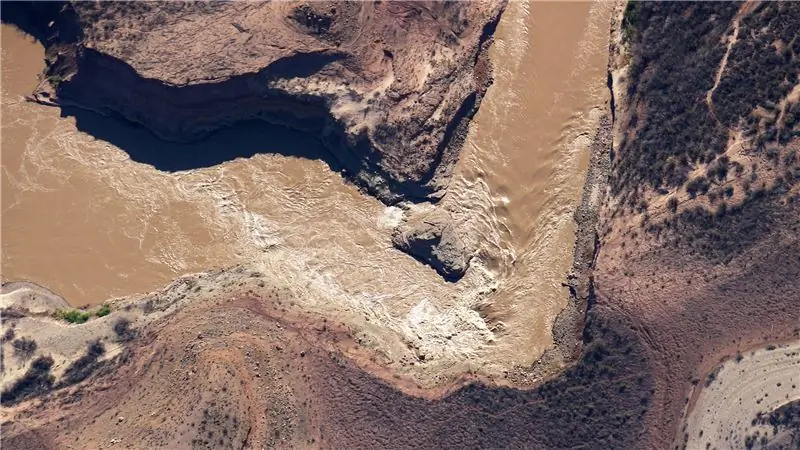 Из-за засухи в Гранд-Каньоне образовались новые корявые пороги